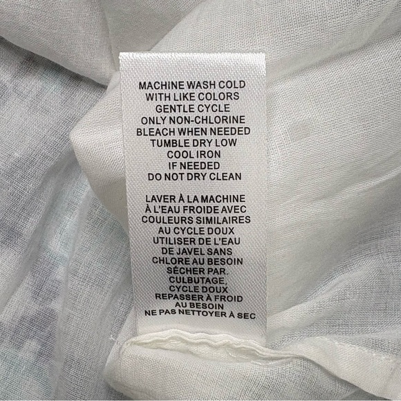 NEW Lucky Brand Ruffle Tiered Maxi Dress Floral Geo Print Cotton Size S Boho - Picture 12 of 14